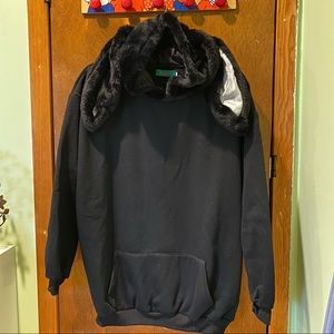 KS-Studio Black Rabbit Hoodie MEDIUM